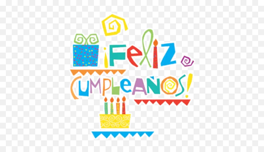 Feliz Cumple - Stickers For Whatsapp Feliz Cumpleaños Words Emoji,Cumplea?os De Emoji Ideas