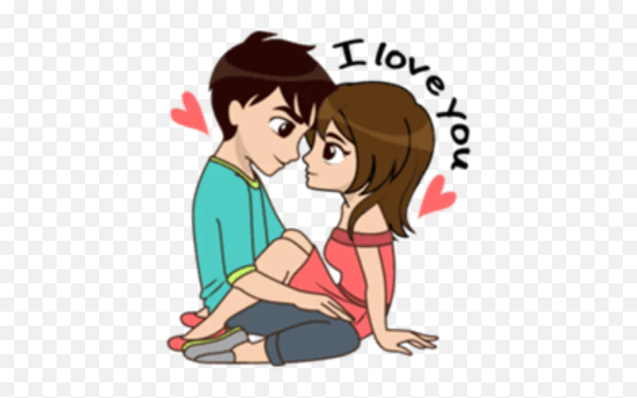 Love Story Stickers - Love Stickers For Telegram Emoji,Emoji Love Stickers