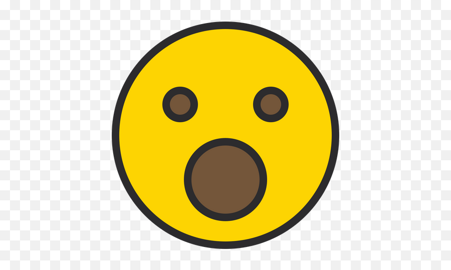 Face With Open Mouth Emoji Icon Of - Vectores Ee Reacciones De Facebook,Mouth Emoji