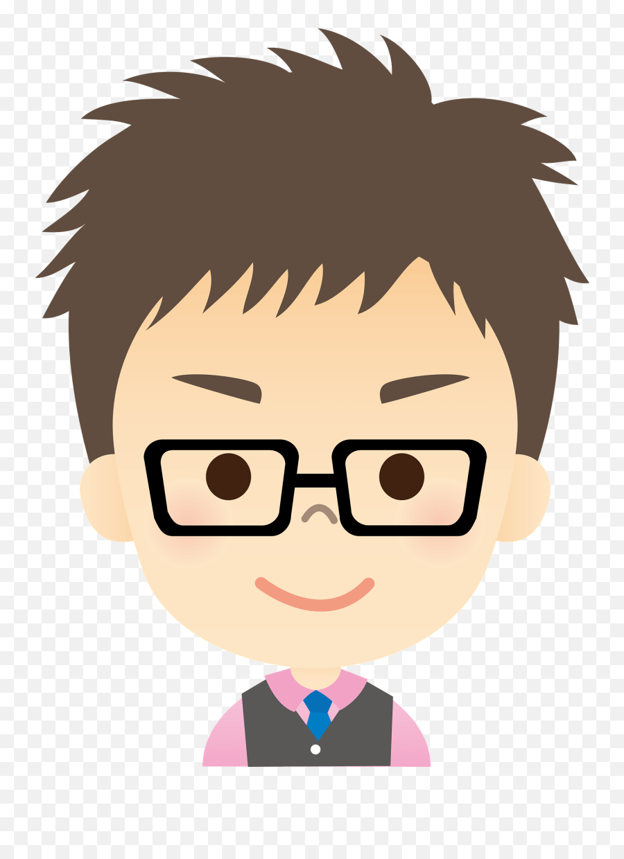 Manu0027s Face Wearing Glasses Clipart Free Download Emoji,Guy With Shades Emoticon