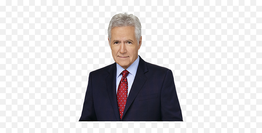 Alex Trebek Emoji Sized Image - Alex Trebek And Ken Jennings,The Emoji Movie Alex