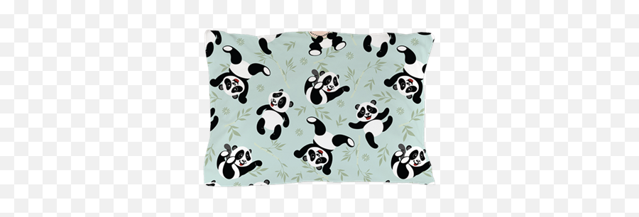 Pandas Pillow Case Emoji,Panda Emoji Pillow
