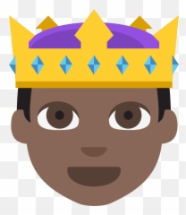 Prince Emoji Clipart - Emoji Principe Png Download Full 4 Emoji,Princess Emoji Basic