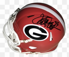 Terrell Davis Autographed Georgia Emoji,Gators Emoticon Georgia Bulldogs