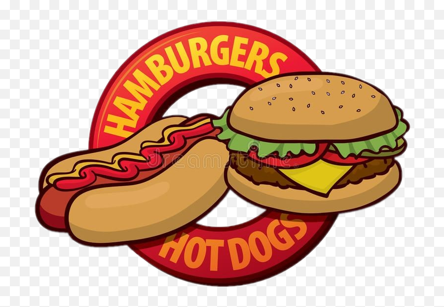 Hamburger Hotdogs Painting Sticker - Hot Dog Emoji,Stickers Emojis Tacos Hotdogs Brugers