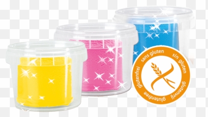 Unicorns Play Dough - Lid Emoji,Emotion Containers