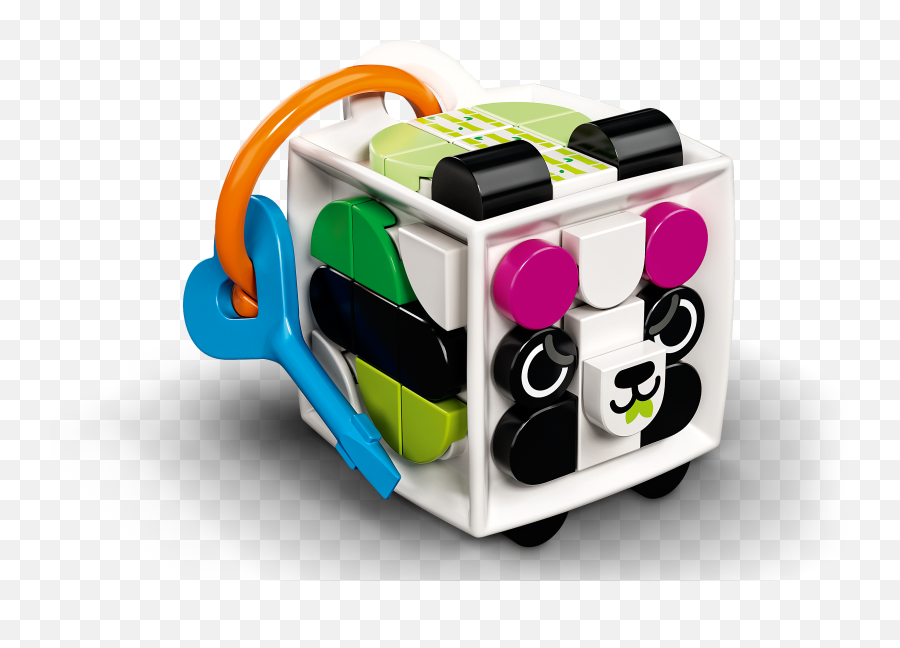 Bag Tag Panda 41930 - Lego Dots Bag Tag Panda Emoji,Panda Crying Emoji