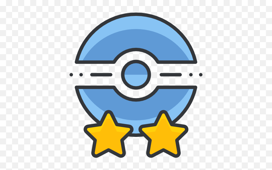 Poke Trainer Two Star Pokemon Go - Pokemon Trainer Icon Png Emoji,Text Based Emoticons Poke