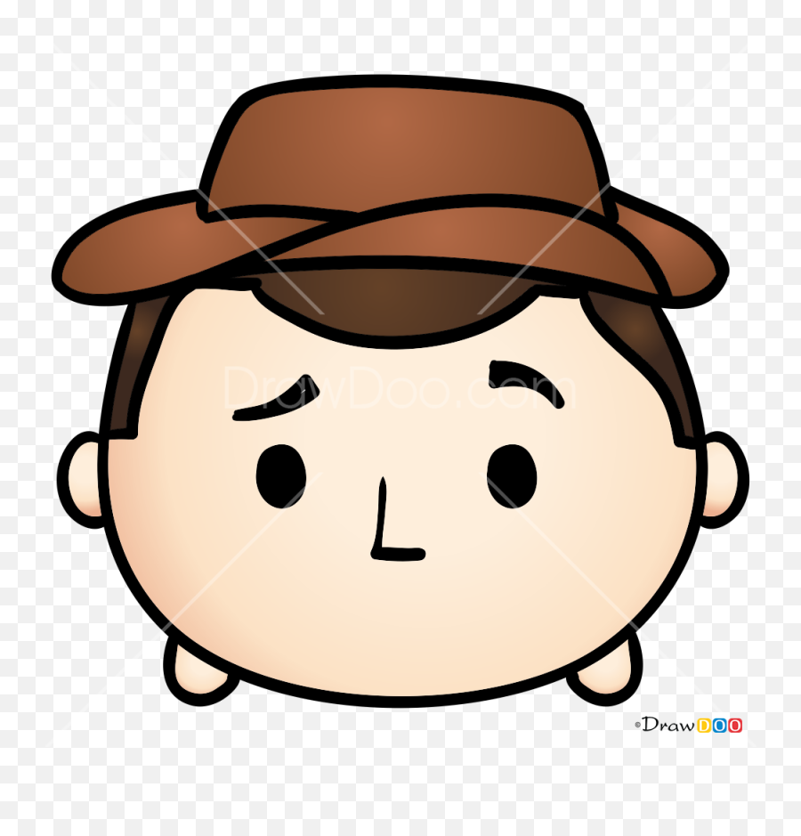 How To Draw Woody Disney Tsum Tsum - Woody Tsum Tsum Png Emoji,Tsum Tsum Emoji