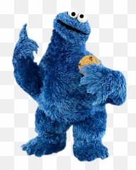 Cookie Monster Sticker By Steampunk Angel - Facts About Cookie Monster Emoji,Cookie Monster Emoji