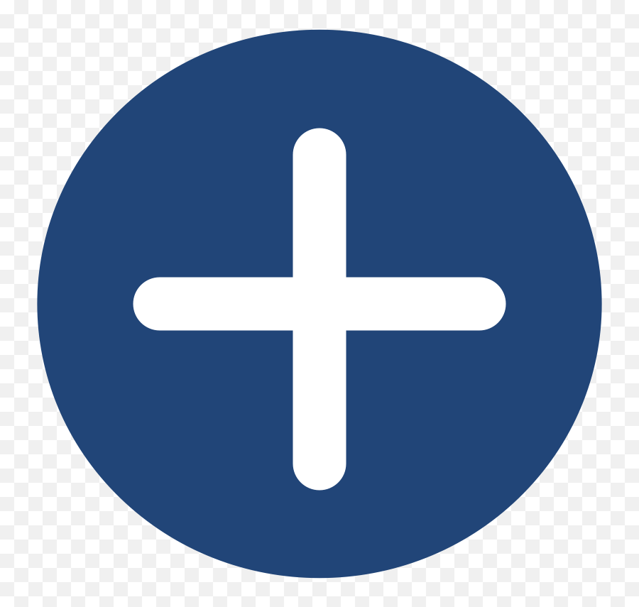 Myiprg - Vertical Emoji,Blue Circle With Cross Emoji