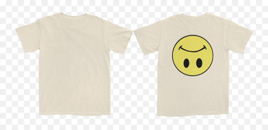 Uzi Smile Natural T - Shirt Lil Uzi Vert U2013 Warner Music Short Sleeve Emoji,Rockstar Emojis Lil Uzi