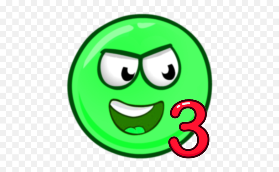Green Super Ball 3 Apk 1 - Red Ball 4 Yellow Ball Emoji,3d Emoticon Kakao