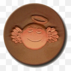 553 Emoji Angel U2014 Rycraft Cookie Stamps - Happy,Cookie Picture Emoji