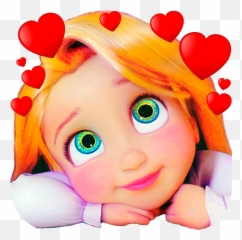 Princess Cartoon Stickers For Whatsapp - Apps On Google Play Disney Prinzessin Rapunzel Gesicht Emoji,Peincess Emoji Android