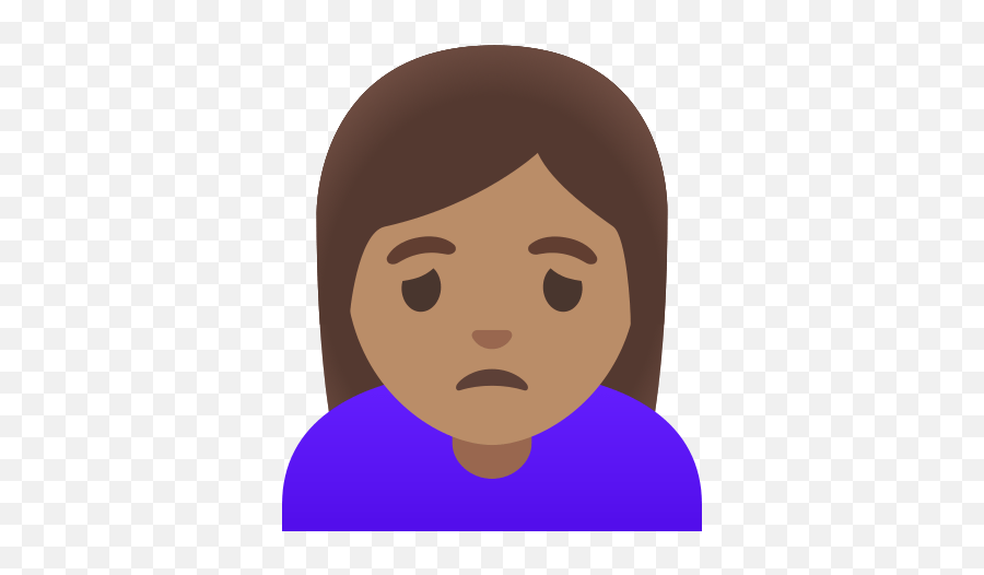 U200d Sad Woman Frowning In Medium Skin Tone Emoji,Emojis Haciendo Figuras