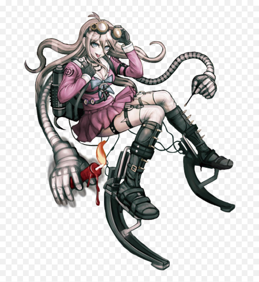 Miu Iruma In Danganronpa V3 Killing Harmony Lgbtq Video Emoji,Danganronpa Facebook Emoticon