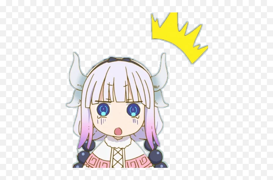 Kanna Whatsapp Emoji,Discord Emojis Dragon Maid