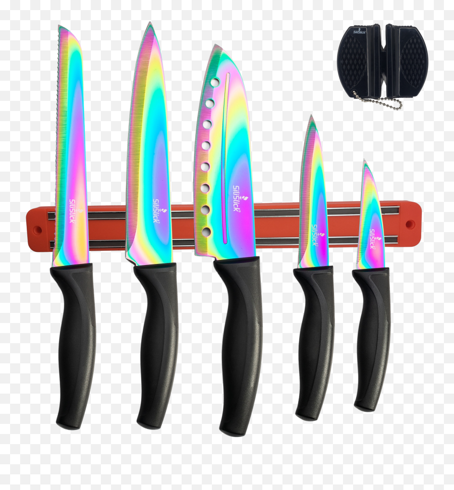 Silislick Knife Sets Knife Block Sets And Kitchen Cutlery Emoji,Knife Hand Sign Emoji