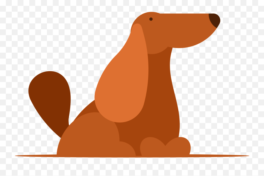 Brown Dog Clipart Free Download Transparent Png Creazilla - Soft Emoji,Weenie Dog Emoji