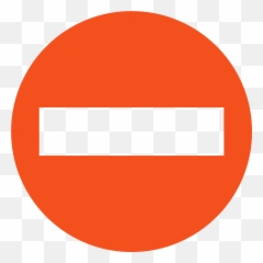 Fileeo Circle Deep - Orange Noentrysvg Wikimedia Commons Emoji,Red Green Emoji