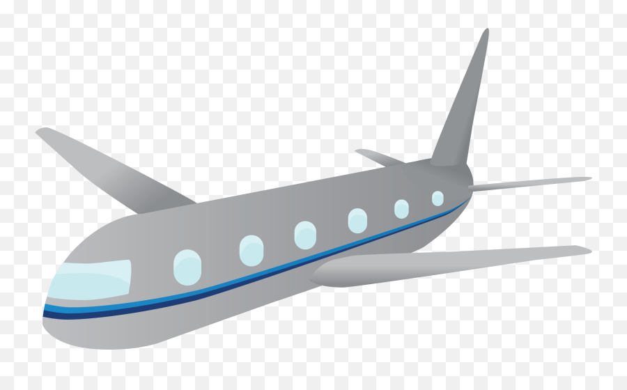 Airplane Vector Png - Airplane Png Icon Blue Clipart Full Png Clipart Transparent Transparent Background Airplane Png Emoji,Plane Emoji Transparent