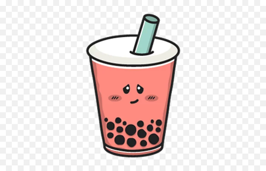 Telegram Sticker From Bubble Tea Pack Emoji,Tea Spill Emoji