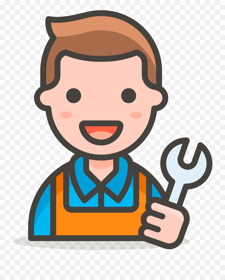 Man Mechanic Free Icon Of 780 Free Vector Emoji - Mechanic Icon,Emoji 81
