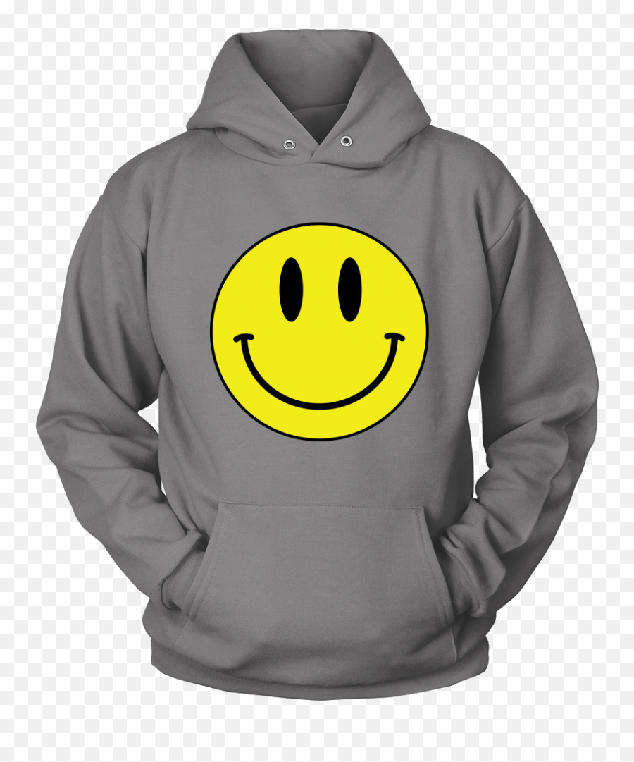 Big Smiley Face Emoji Unisex Hoodie U2013 J U0026 S Graphics - Men Preschool Teacher Shirts,Big Happy Face Emoji