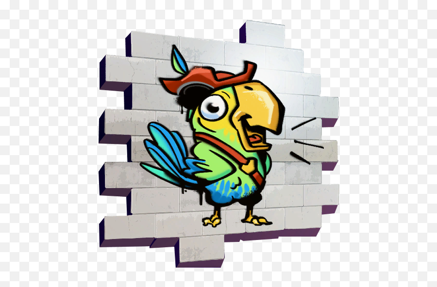 Fortnite Pirate Parrot Spray - Esportinfo Fortnite Spray Emoji,Parrot Emojis