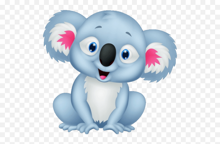 Cute Wild Animals - Roztomilá Koala Emoji,Koala Emoticon Facebook