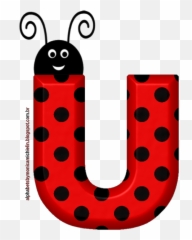 Joaninha - Ladybug Alphabet Letters U Emoji,Alien Emoji Costume