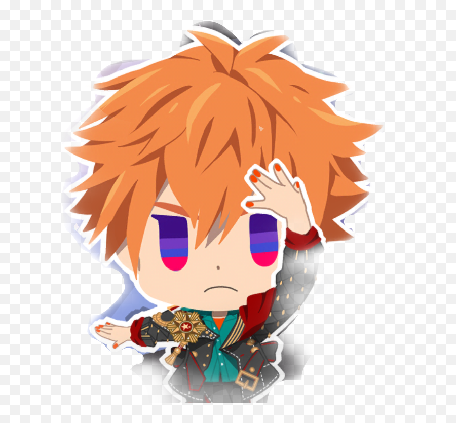 Obeyme Anime Chibi Sticker - Obey Me Chibi Png Emoji,Anime Chibi Emoji