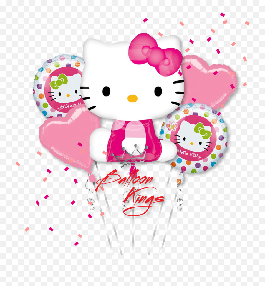Hello Kitty Pink Bouquet - Background Hello Kitty Birthday Emoji,Hello Kitty Emoji Outfit