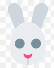 Dier Bunny Gratis Pictogram Van - Happy Emoji,Emoticons Blozen