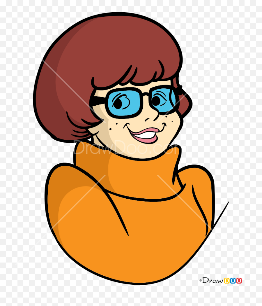 How To Draw Velma Dinkley Scooby Doo - Scooby Dooby Doo Welma Emoji,Ways To Draw Chibi Emotions