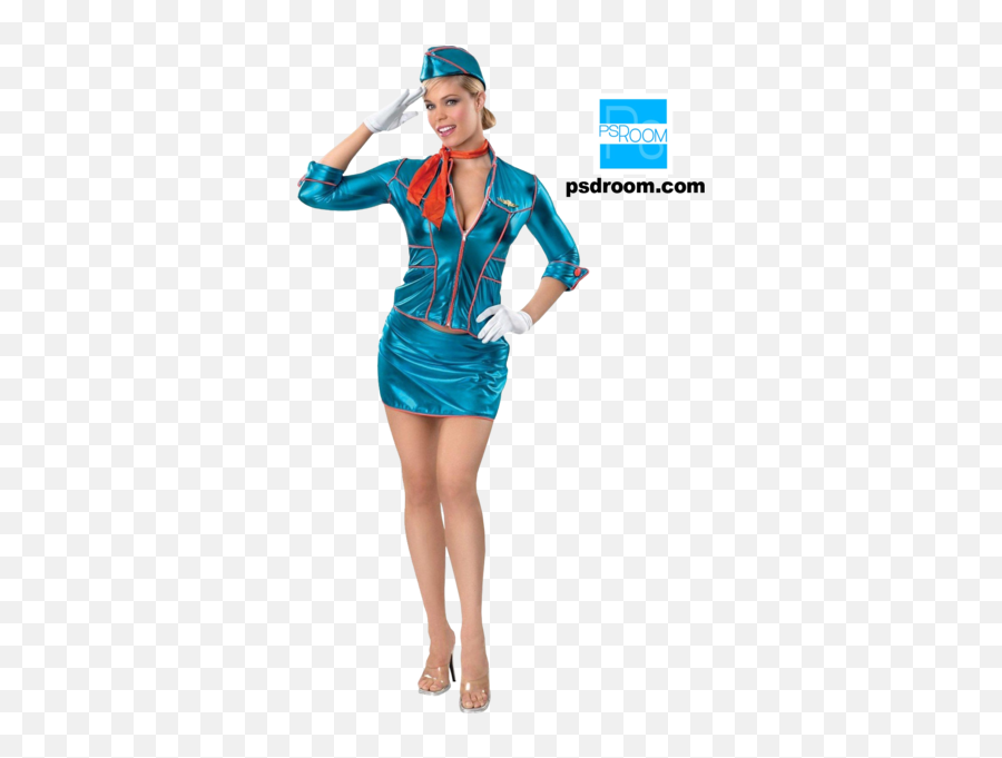 Flight Attendant Model - Flight Attendant Woman Costume Emoji,Flight Attendant Emoji