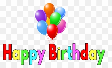 Best Friend Birthday Paragraphs With Emojis - Birthday Font With Balloon Png,Love Paragraphs For Her With Emojis