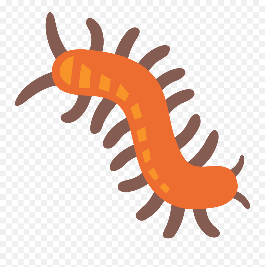Emoji U1f41b - Centipede Emoji,Animal Emoji