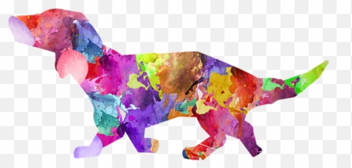 Free Photo Painted Dog Puppy Pet - Cachorro Colorido Desenho Png Emoji,Emotions Do Zap Animais