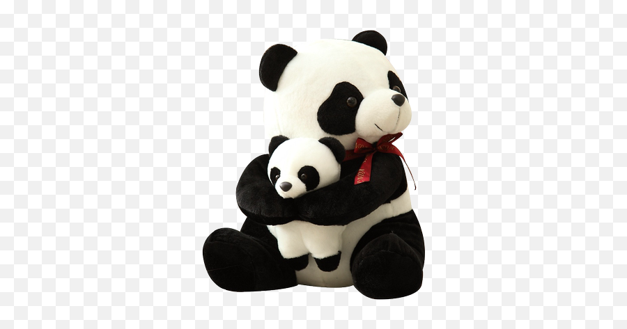 Panda Plush Toy Net Celebrity Doll Cute - Baby Panda Soft Toy Emoji,Panda Emoji Pillow