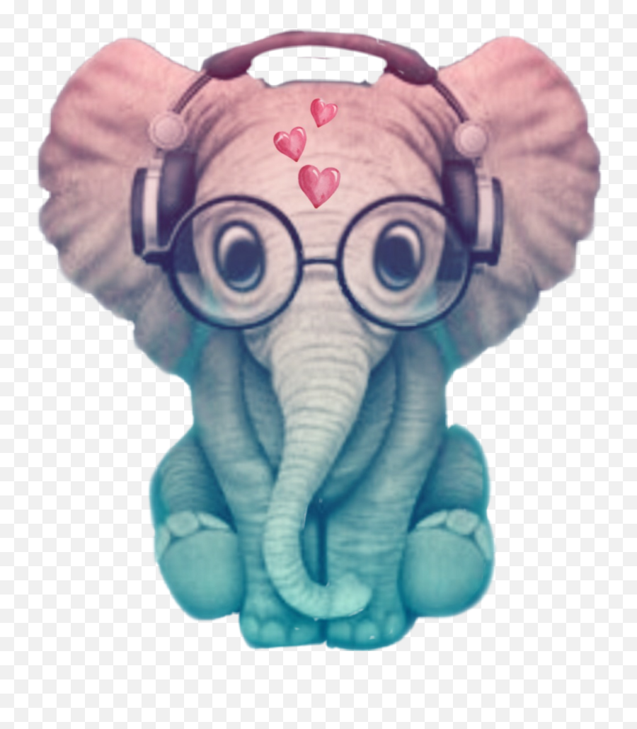 Elephant Kawaii Elephants Sticker - Cute Elephant Wallpaper Hd Emoji,Elephant Emoji