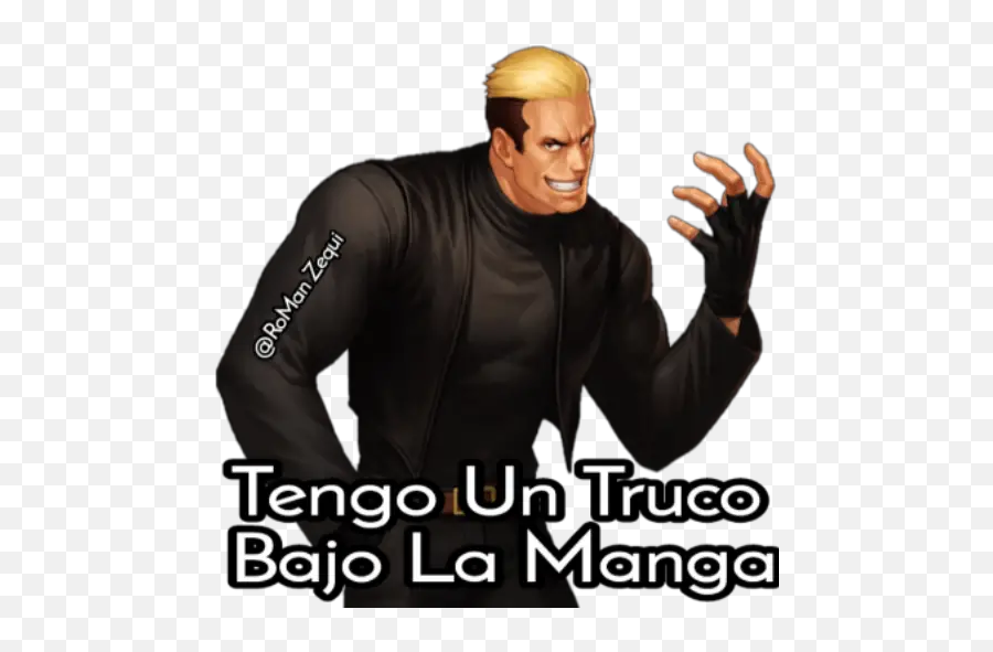 The King Of Fighterkof Stickers For Whatsapp - Stickers De The King Of Fighters Emoji,Emoticon No Digas Nada