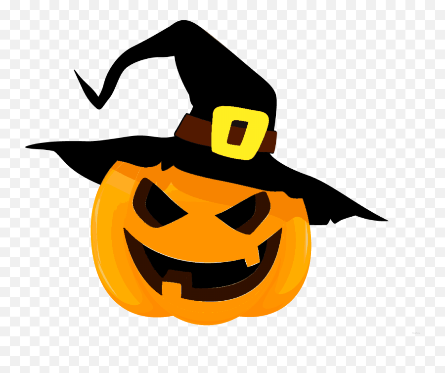 Cliparts De Calabazas - Clipart Halloween Pumpkin Png Emoji,Postales Para Programas Con Emojis Navidenos