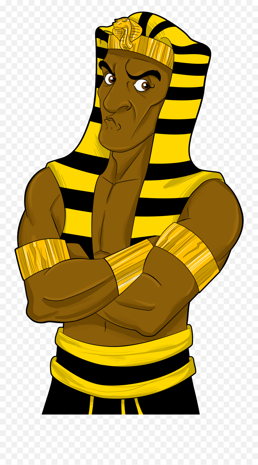 Pharaoh King Of Egypt - Moses And Aaron Come To Pharaoh G Pharaoh Clipart Emoji,Slave Emoji