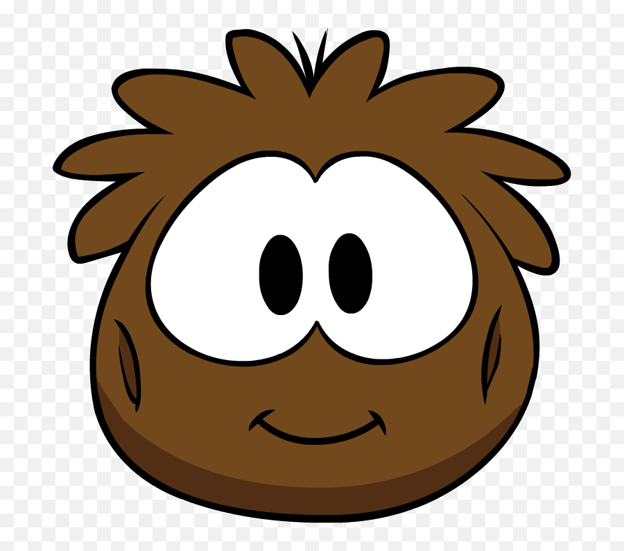Brown Puffle Costume - Club Penguin The Black Puffle Emoji,Club Penguin Halloween Party 2015 Emoticons