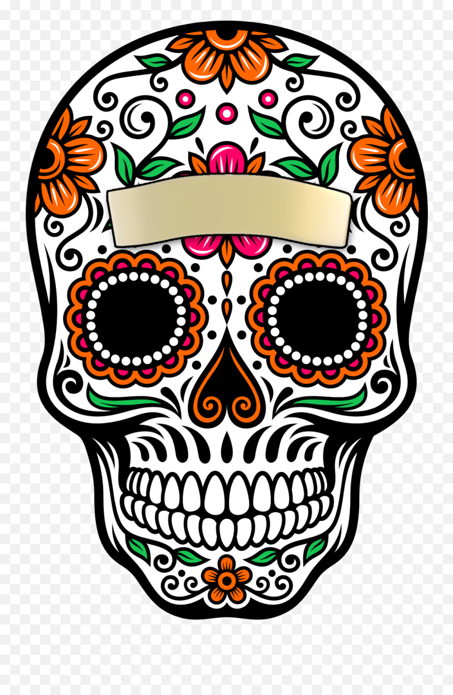 Skull Clipart Png - Skull La Calavera Catrina Dead Paper Of Calaveras Dia De Los Muertos Emoji,Dead Skull Emoji