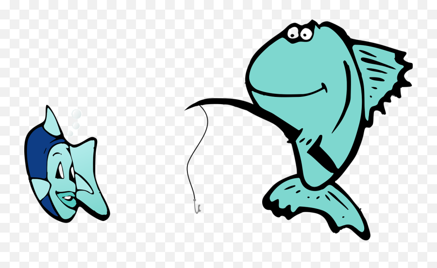 Anthropomorphized Animalscartoondatingfishjoke - Free Cartoon Fish Going Fishing Emoji,Fish Emotions