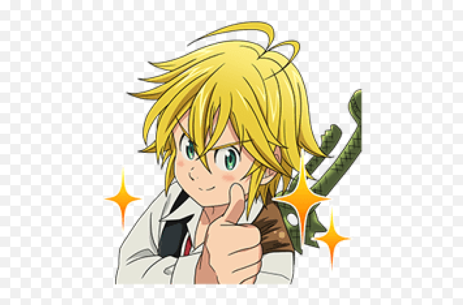 Sticker Maker - Nanatsu No Taizai Stickers Whatsapp Emoji,Nanatsu No Taizai Emojis