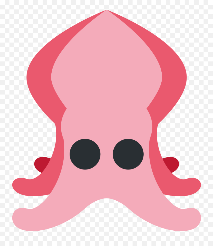 Squid Emoji 1 - Click Copypaste Squid Emoji Twitter,Angled Emojis